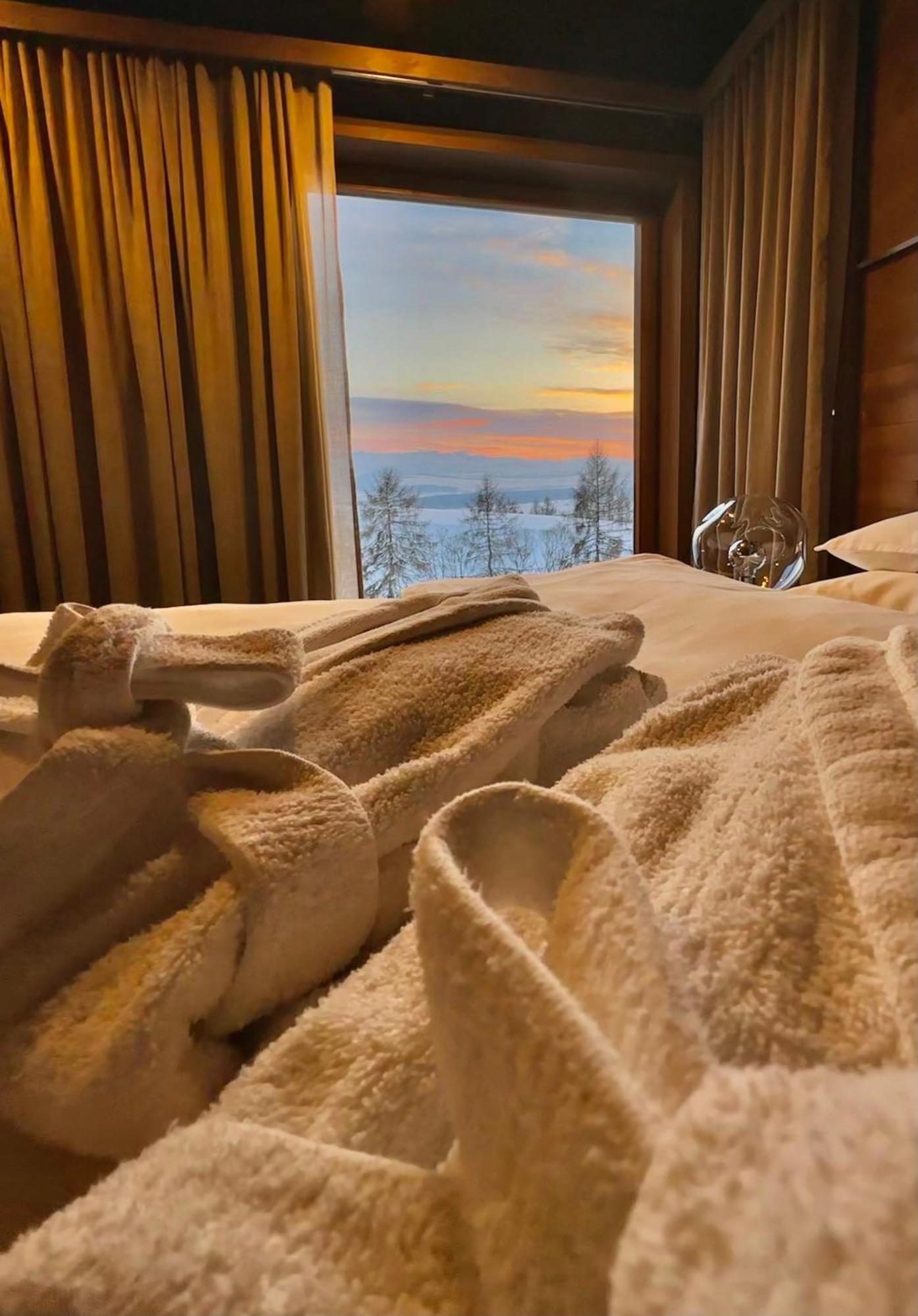 Koza U Woza Wypocznij W Gorach W Rytmie Slow Drewniany Dom Premium Z Widokiem Na Panorame Tatr Ecospa Strefa Fitness Zielona Farma Warsztaty (Adults Only) Szlembark Exteriér fotografie