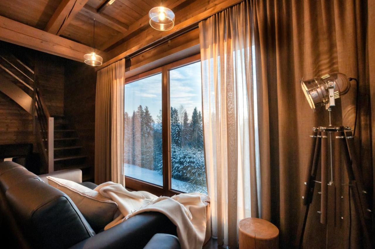 Koza U Woza Wypocznij W Gorach W Rytmie Slow Drewniany Dom Premium Z Widokiem Na Panorame Tatr Ecospa Strefa Fitness Zielona Farma Warsztaty (Adults Only) Szlembark Exteriér fotografie